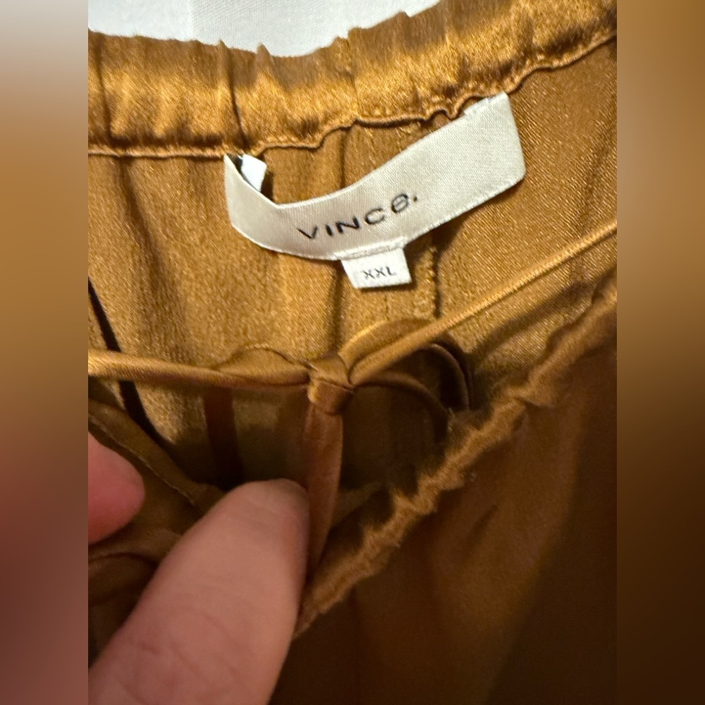 Vince Womens 100% Silk Pajama Pant size XXL NWOT - Picture 7 of 15